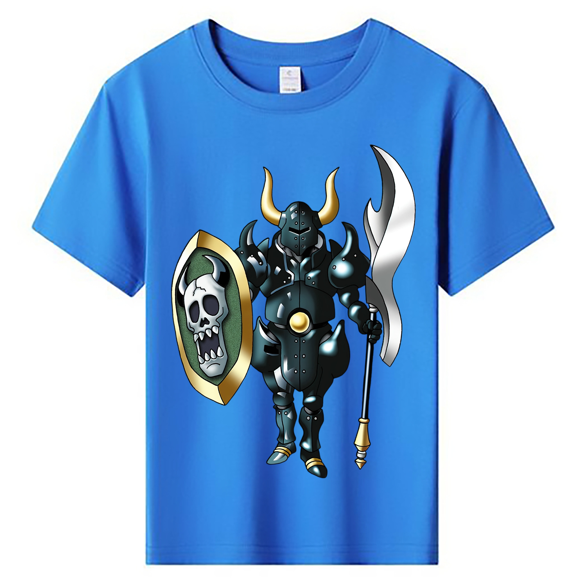 （画像用） ドラゴンクエスト Doragon Kuesuto Dragon Quest 綿100％キッズTシャツ（フロントプリント）